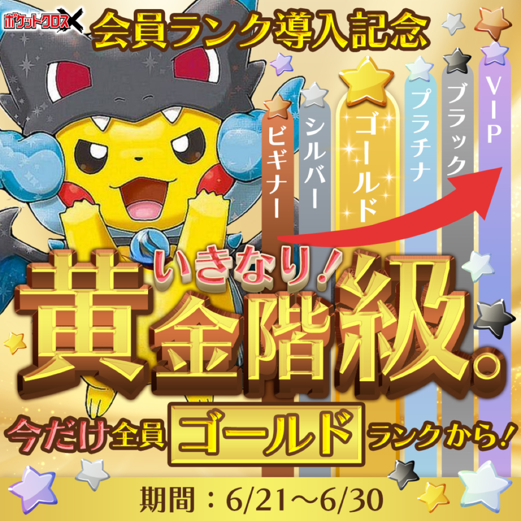 ポケットクロス いきなり！黄金階級