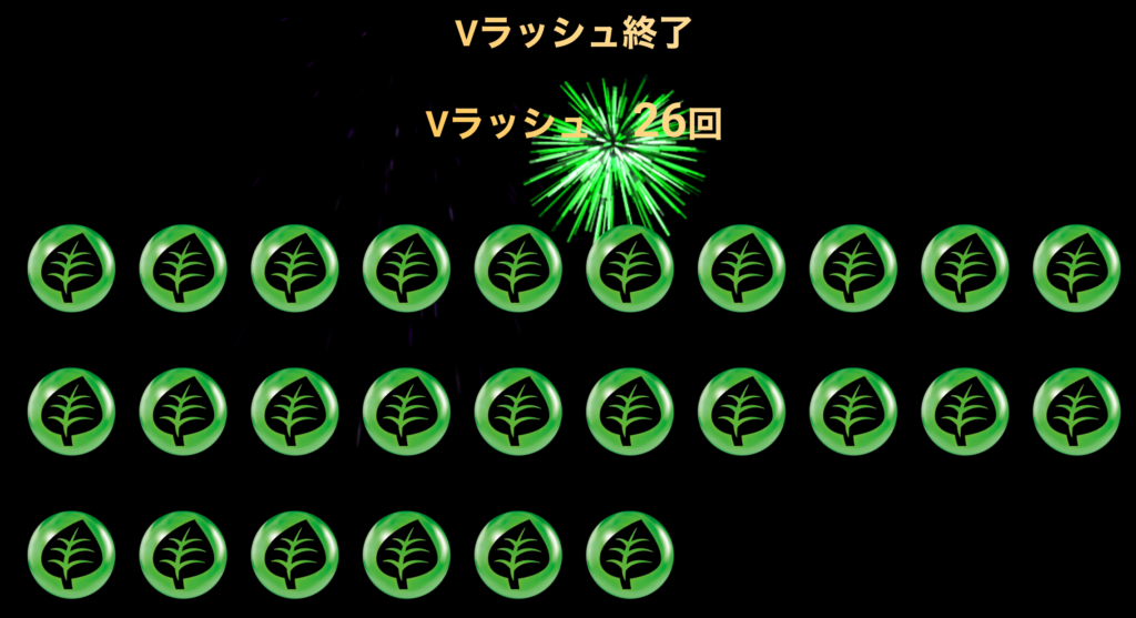 Vラッシュ 26回