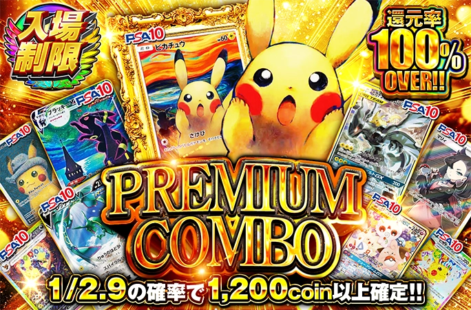 「PREMIUM COMBO（一口500/80,000口）」