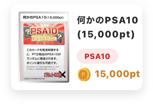 何かのPSA10(15000pt)